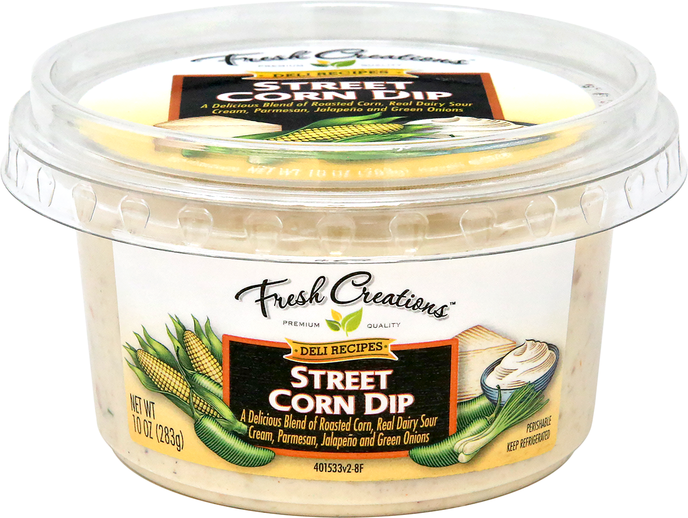 Fresh Creations Street Corn Dip, 10 oz