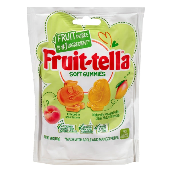 Fruit-tella Soft Gummies, Apple & Mango, 5oz