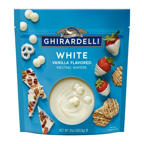 Ghirardelli Melting Wafers, White Vanilla, 10 oz