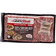 Gary's Quick Steak, Sirloin Beef, 10.8 oz