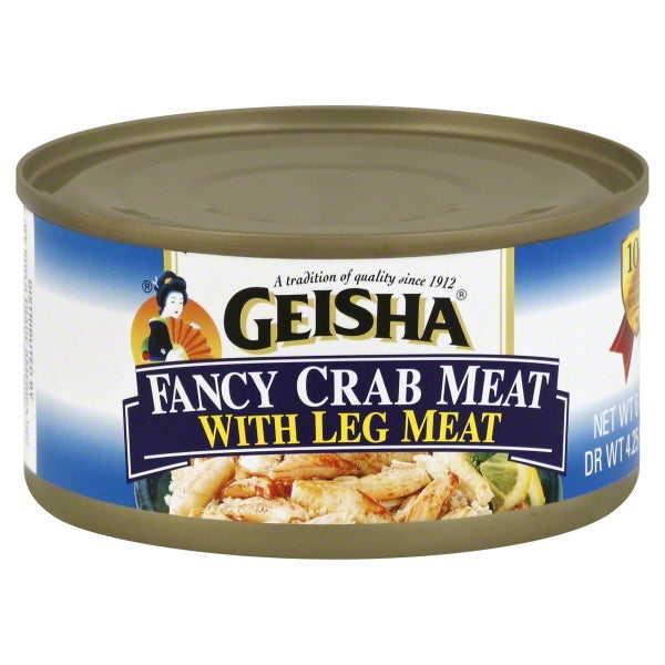 Geisha Fancy Crab Meat, 6 oz