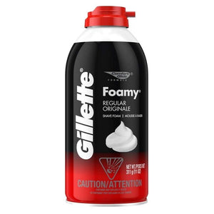 Gillette Foamy Original Shave Foam, 11 oz