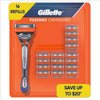 Gillette Fusion 5 Razor Blade Cartridges, 16 ct