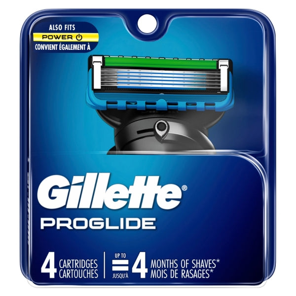 Gillette Proglide Cartridge, 4 ct