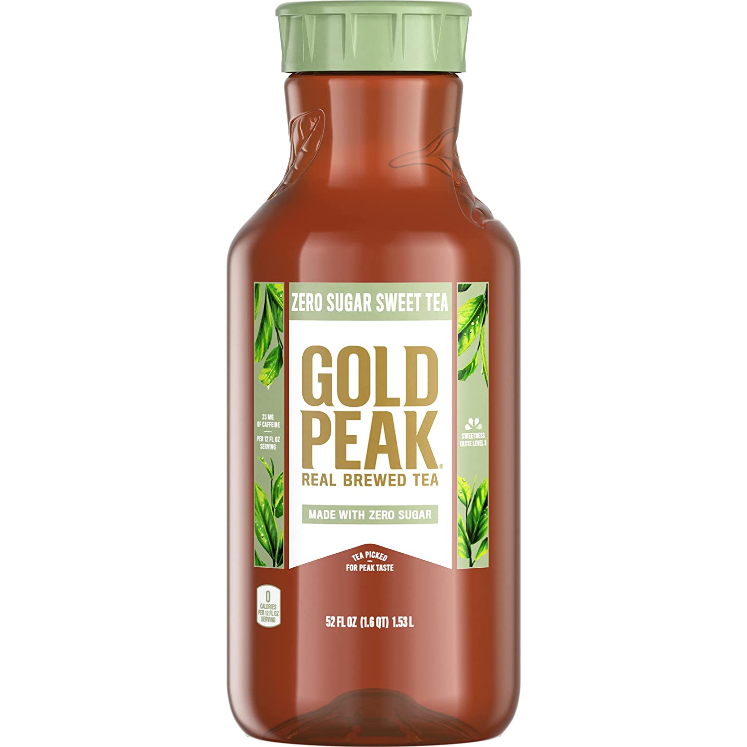 Gold Peak Zero Sugar Iced Tea, 52 oz