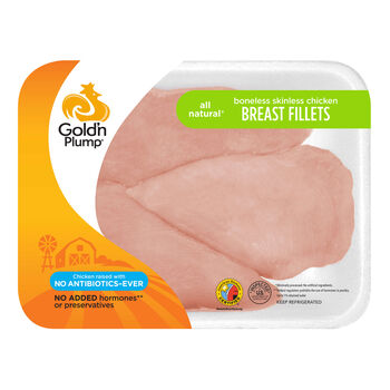 Gold'n Plump Fresh Chicken Breast Fillets 2.0lbs