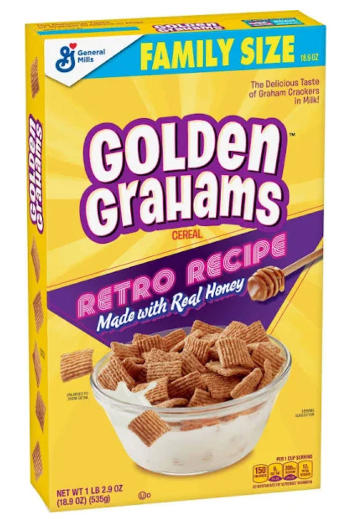 Golden Grahams Cereal, 18.9 oz