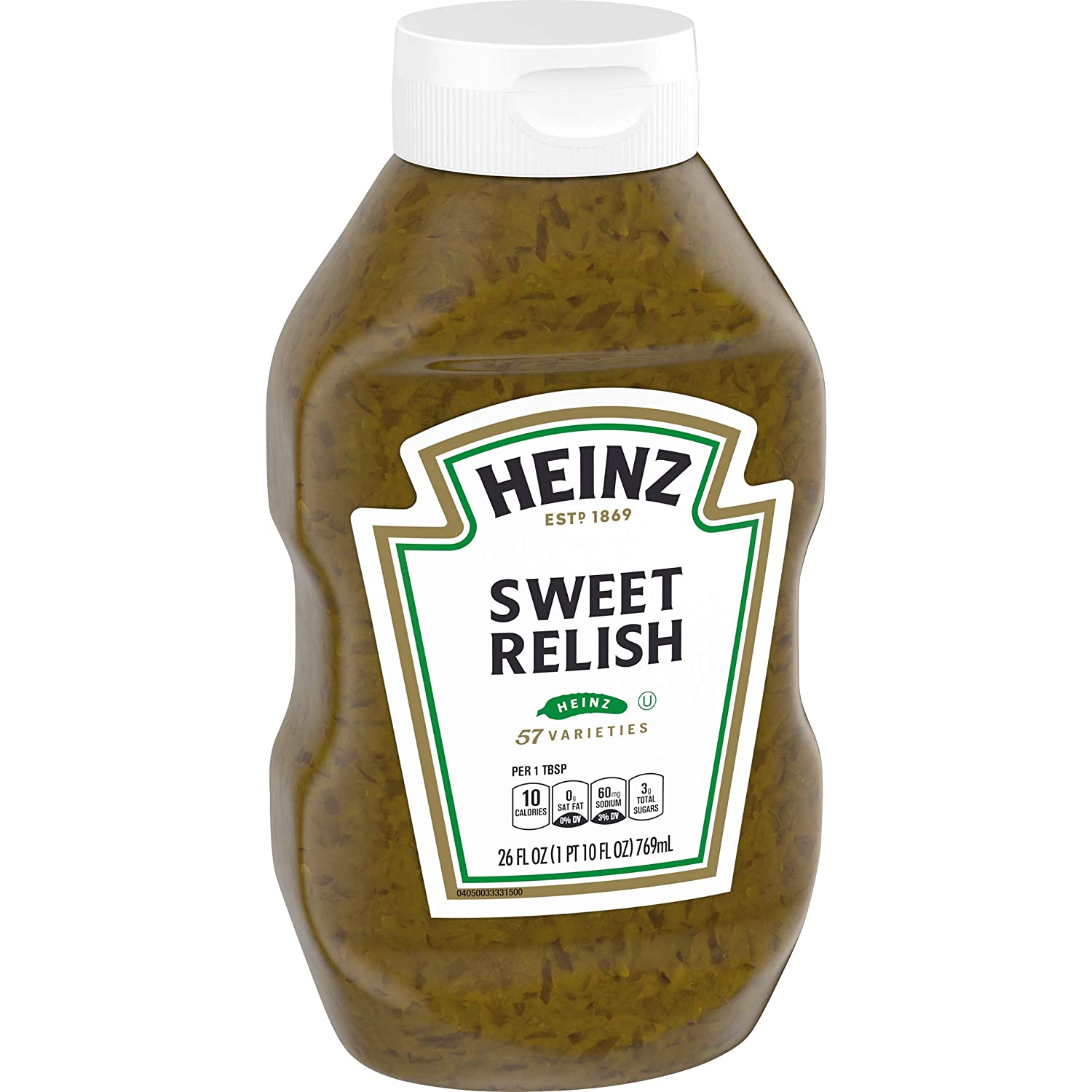 Heinz Sweet Relish, 26 oz Squeeze