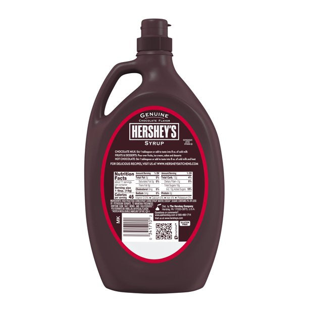 Hershey's Chocolate Syrup, 48 oz