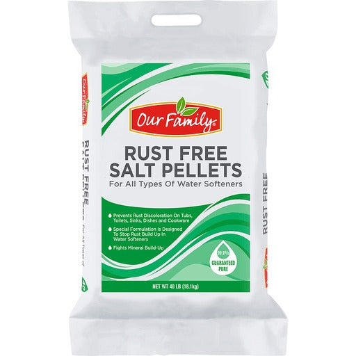 Our Family Salt Pellets, 40 lbs