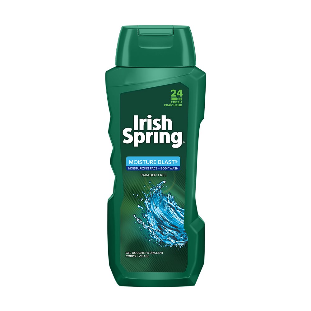 Irish Spring Body Wash, Moisture Blast, 18 oz