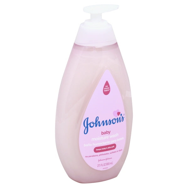 Johnson & Johnson Baby Wash, Moisture, 27.1 oz