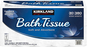 Kirkland Signature Bath Tissue, 30 rolls