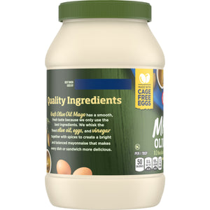 Kraft Reduced Fat Mayonnaise with Olive Oil, 30 oz