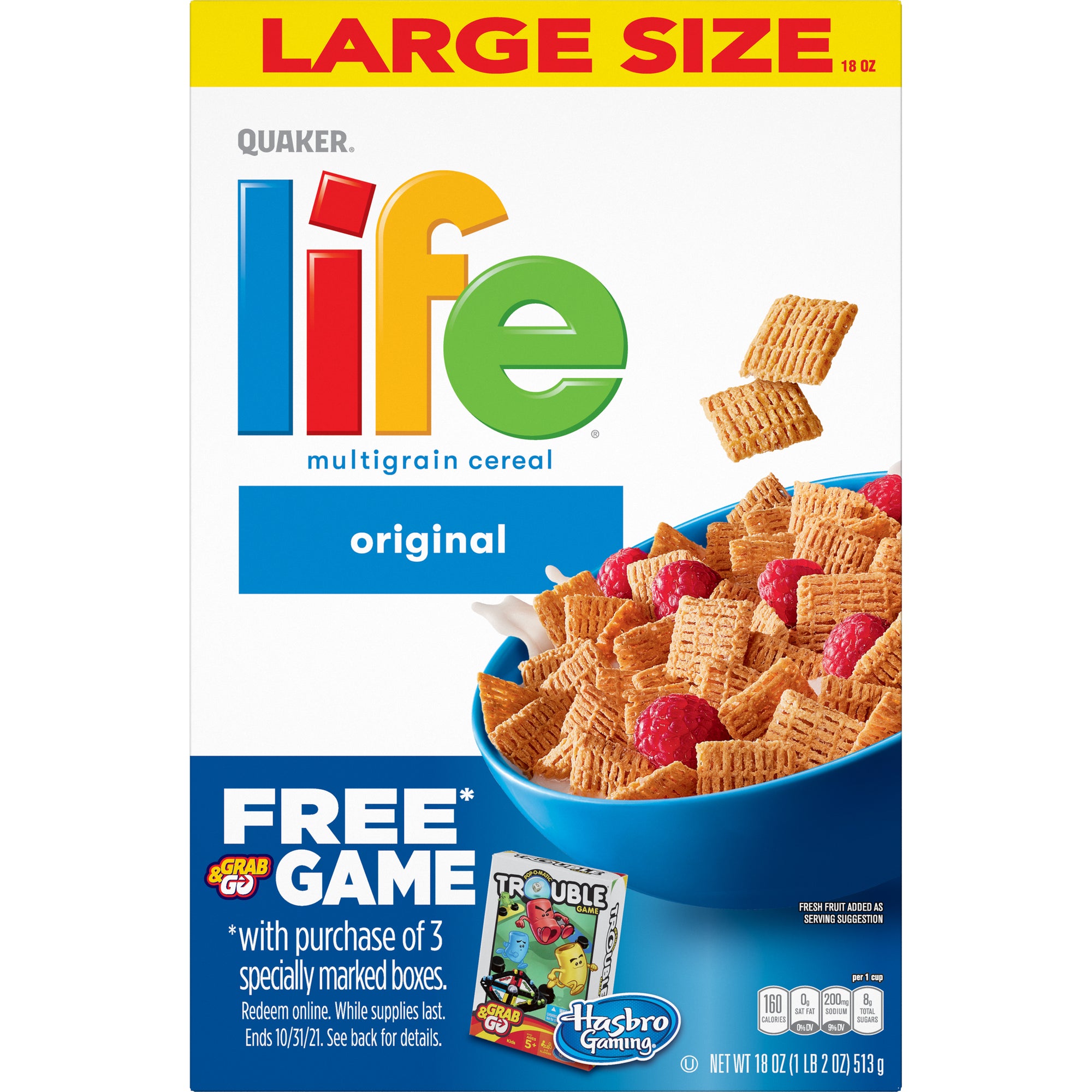 Life Cereal, Original, 18 oz