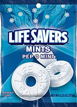 Lifesavers Mints, Pep-O-Mint, 6.25 oz