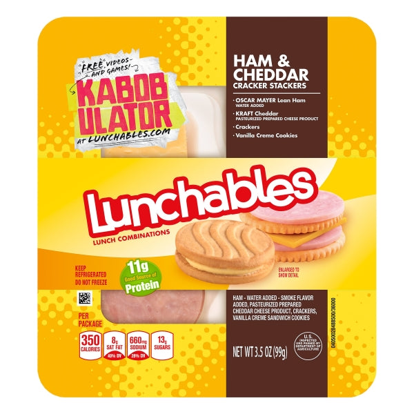 Lunchables, Ham & Cheddar