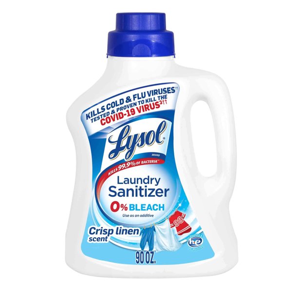 Lysol Laundry Sanitizer, Crisp Linen, 90 oz