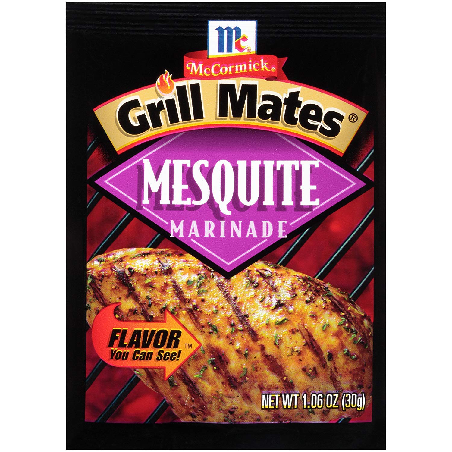 McCormick GrillMates Marinade Mix, Mesquite, 1.06 oz
