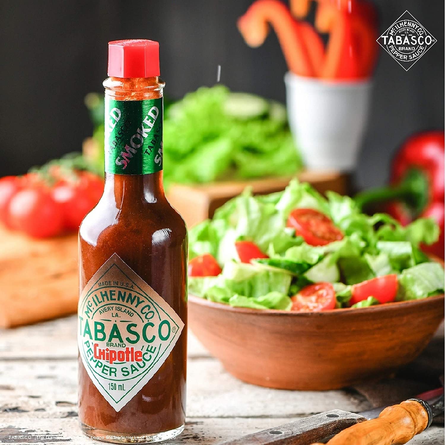 McIlhenny Co. Tabasco Pepper Sauce, Chipotle, 5 oz