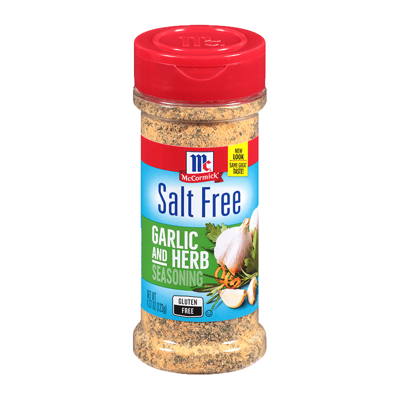 McCormick Garlic & Herb Salt Free Seasoning, 2.75oz