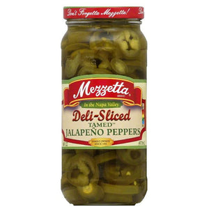 Mezzetta Deli-Sliced Tamed Jalapeno Peppers, 16 oz