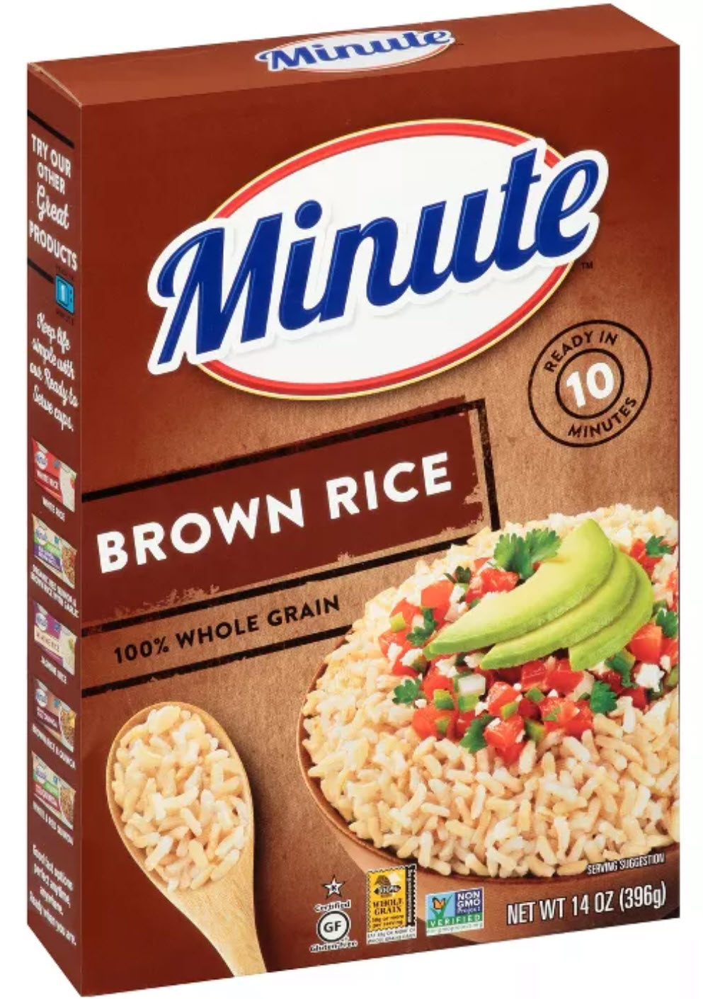 Minute Brown Rice, 14 oz