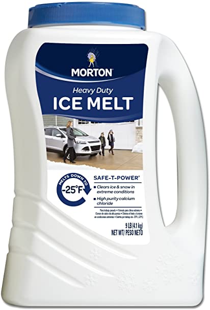 Morton Heavy Duty Ice Melt, 9 lbs