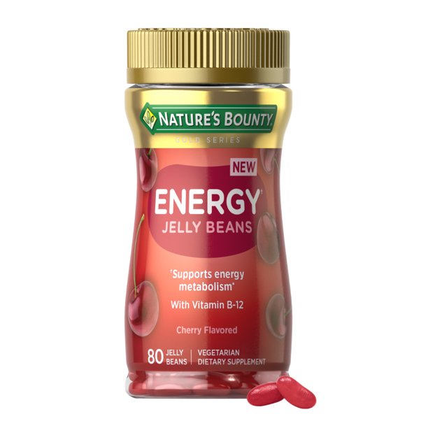 Nature's Bounty Energy Jelly Beans, 80ct