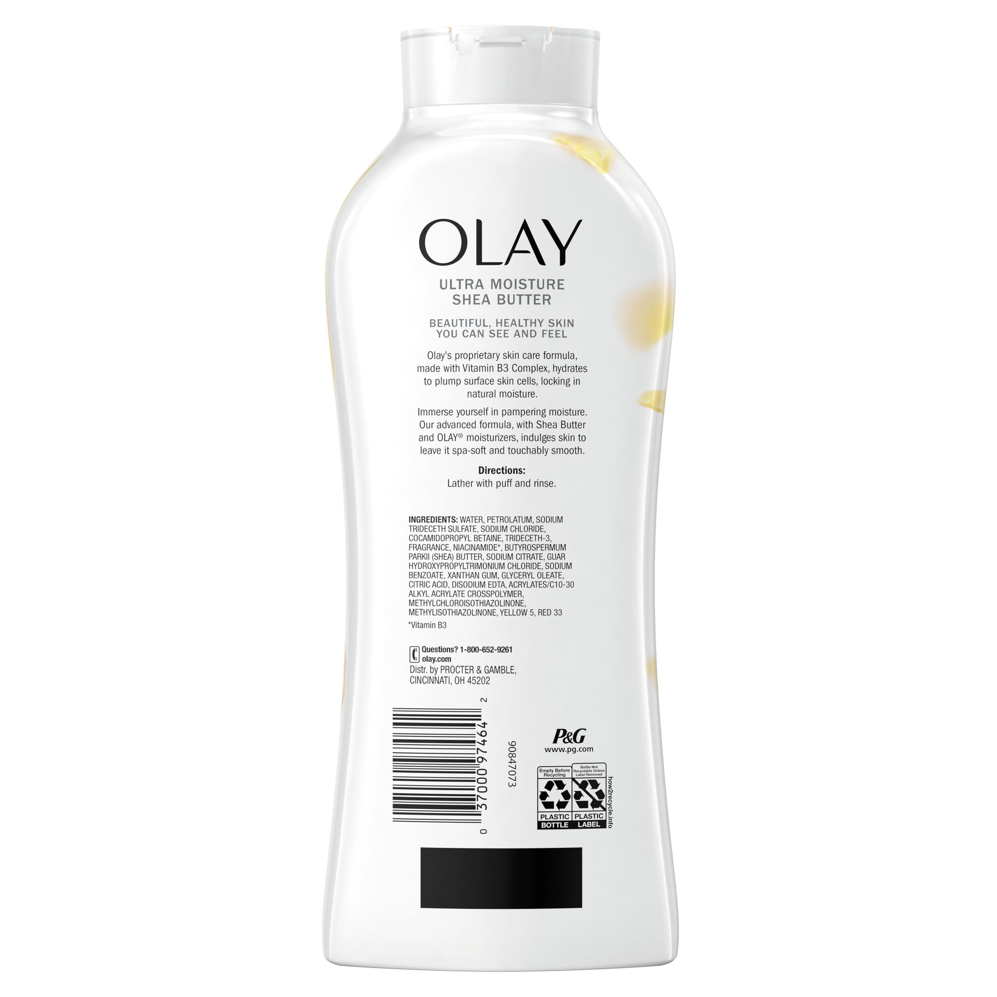 Olay Ultra Moisture Body Wash with Shea Butter, 22 oz