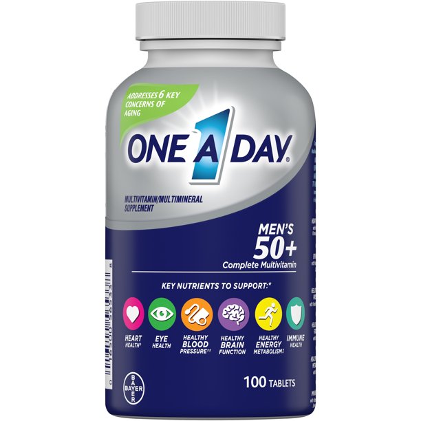 One A Day Men's Complete Multivitamin, 100 ct