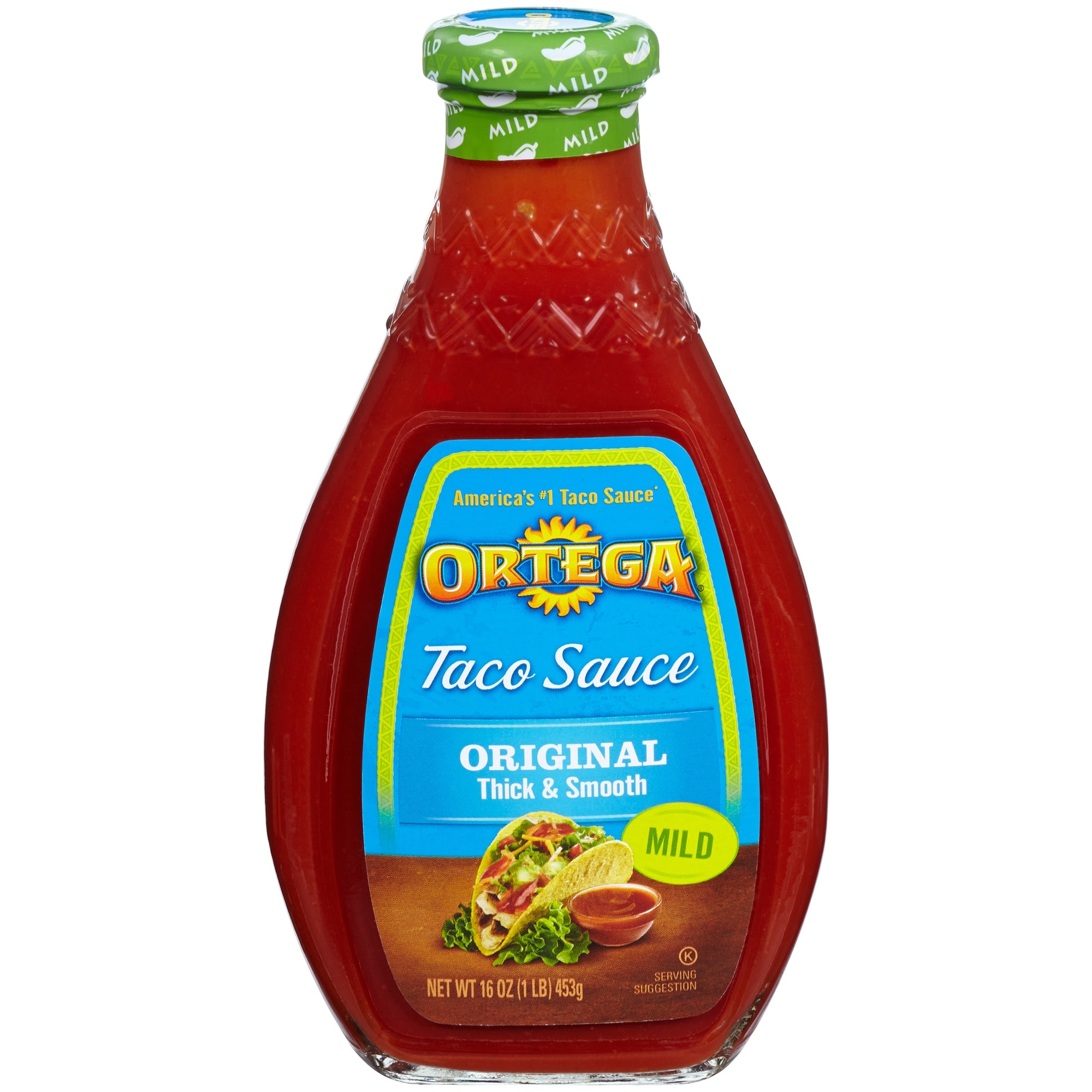 Ortega Taco Sauce, Mild, 16 oz