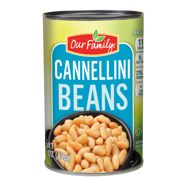 Our Family Cannellini Beans, 15.5oz