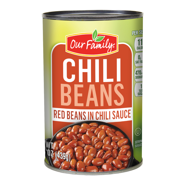 Our Family Chili Beans, 15.5oz