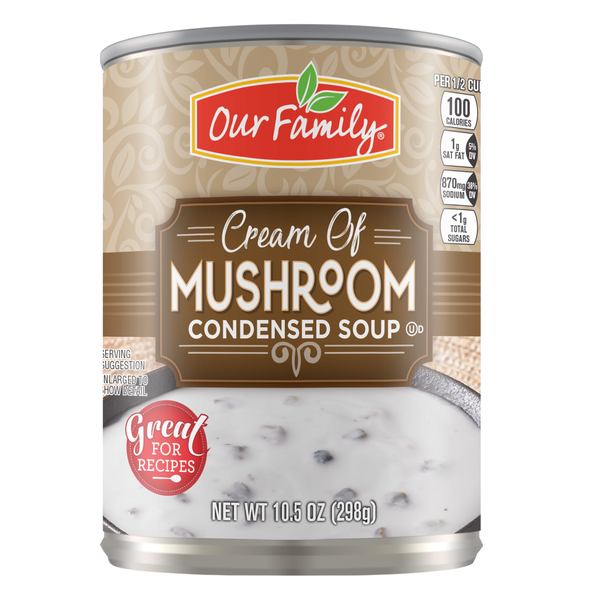 Our Family Cream of Mushroom Soup, 10.5oz