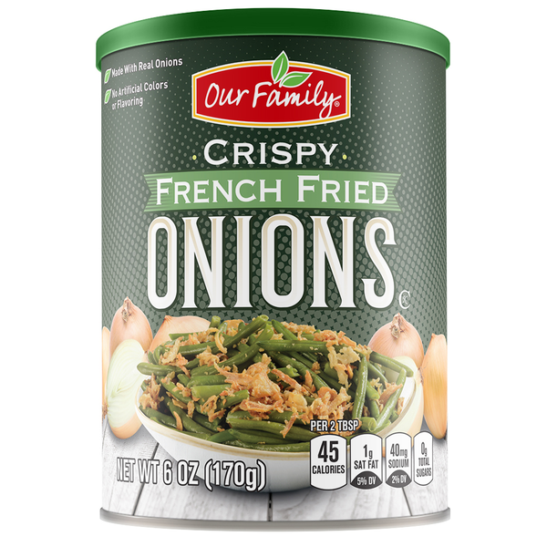 Our Family Crispy French Fried Onions, 6oz