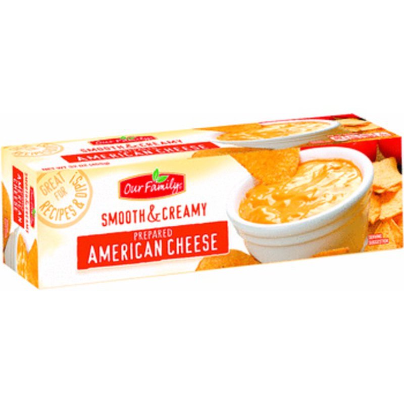 Our Family Pasteurized American Cheese Loaf 32oz