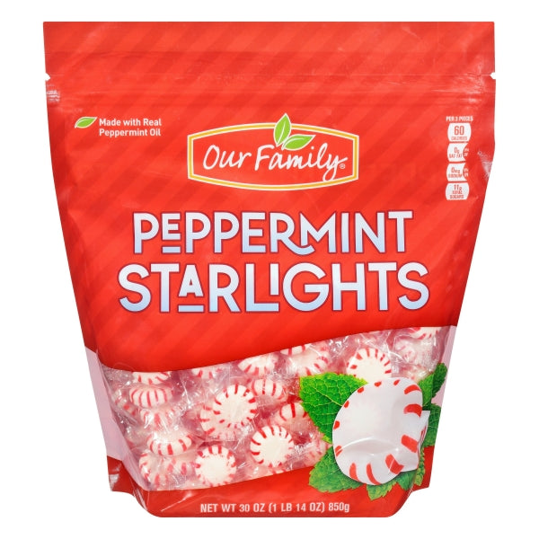 Our Family Peppermint Starlights, 30oz