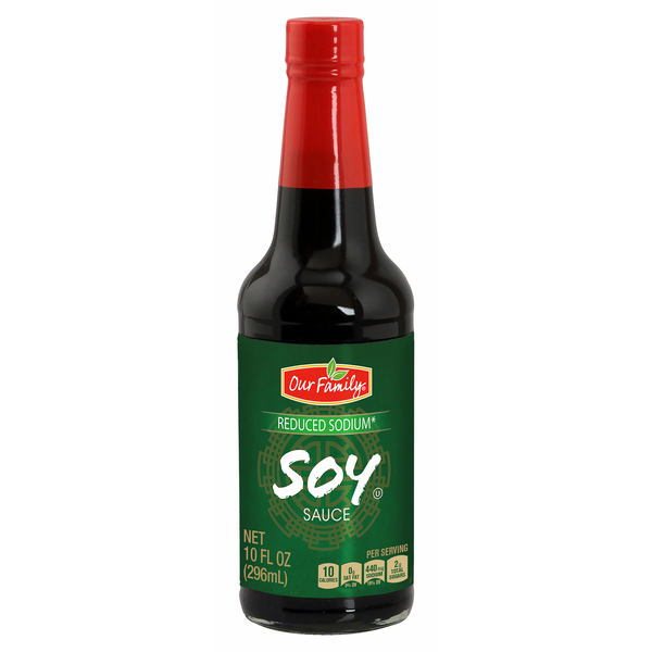 Our Family Reduced Sodium Soy Sauce 10oz