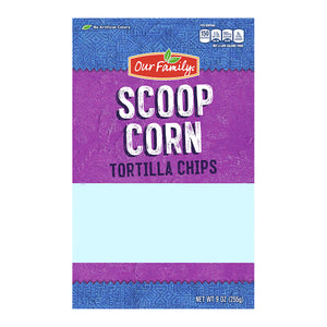 Our Family Scoop Corn Chips 9oz