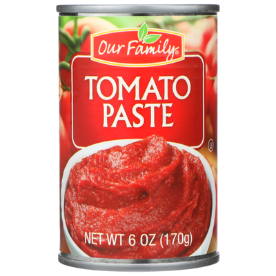 Our Family Tomato Paste, 6 oz