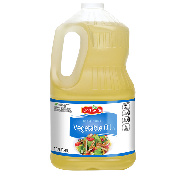 Our Family Vegetable Oil 128oz