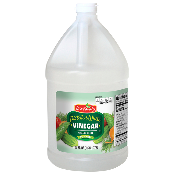 Our Family Vinegar 128 oz