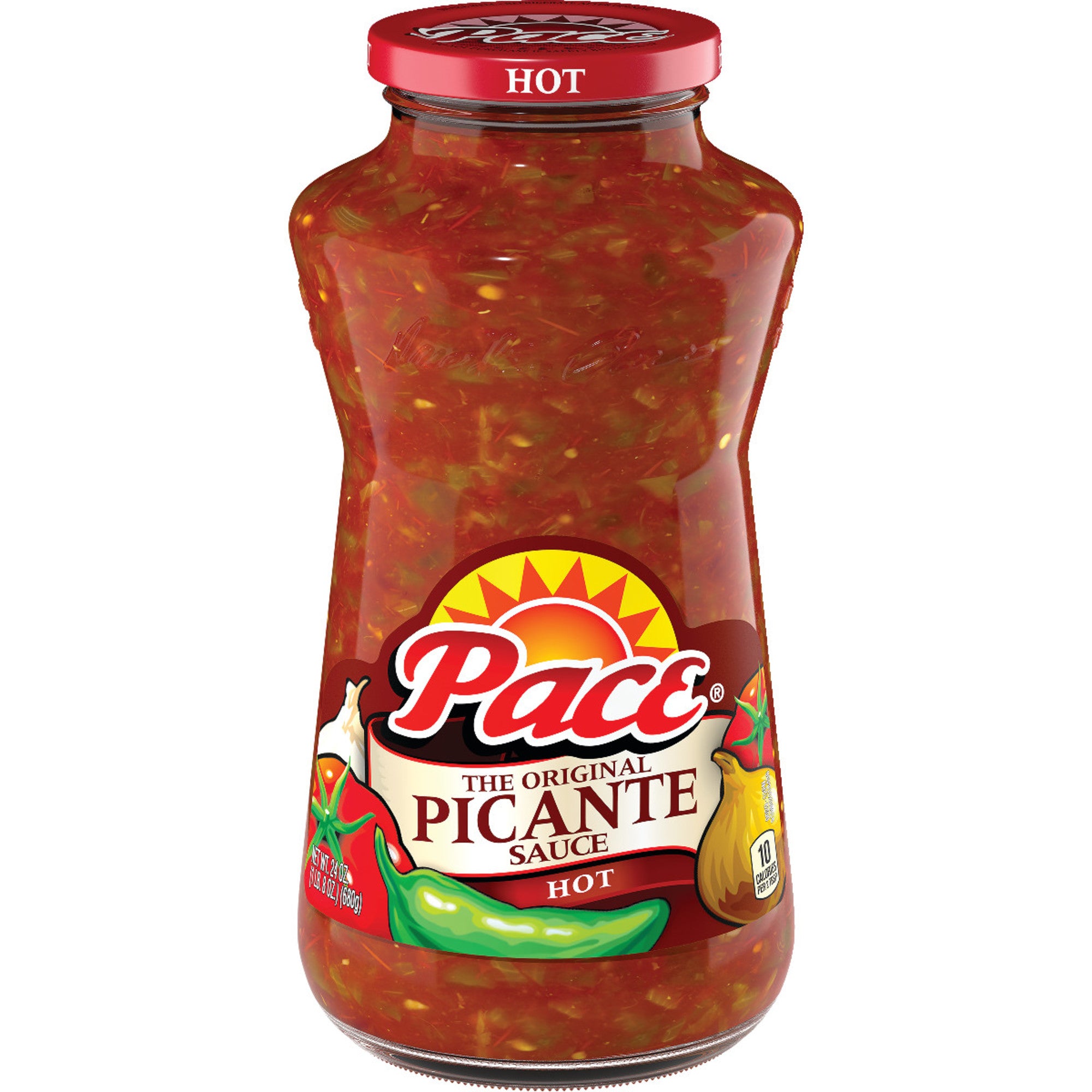 Pace The Original Picante Sauce, Hot, 24 oz