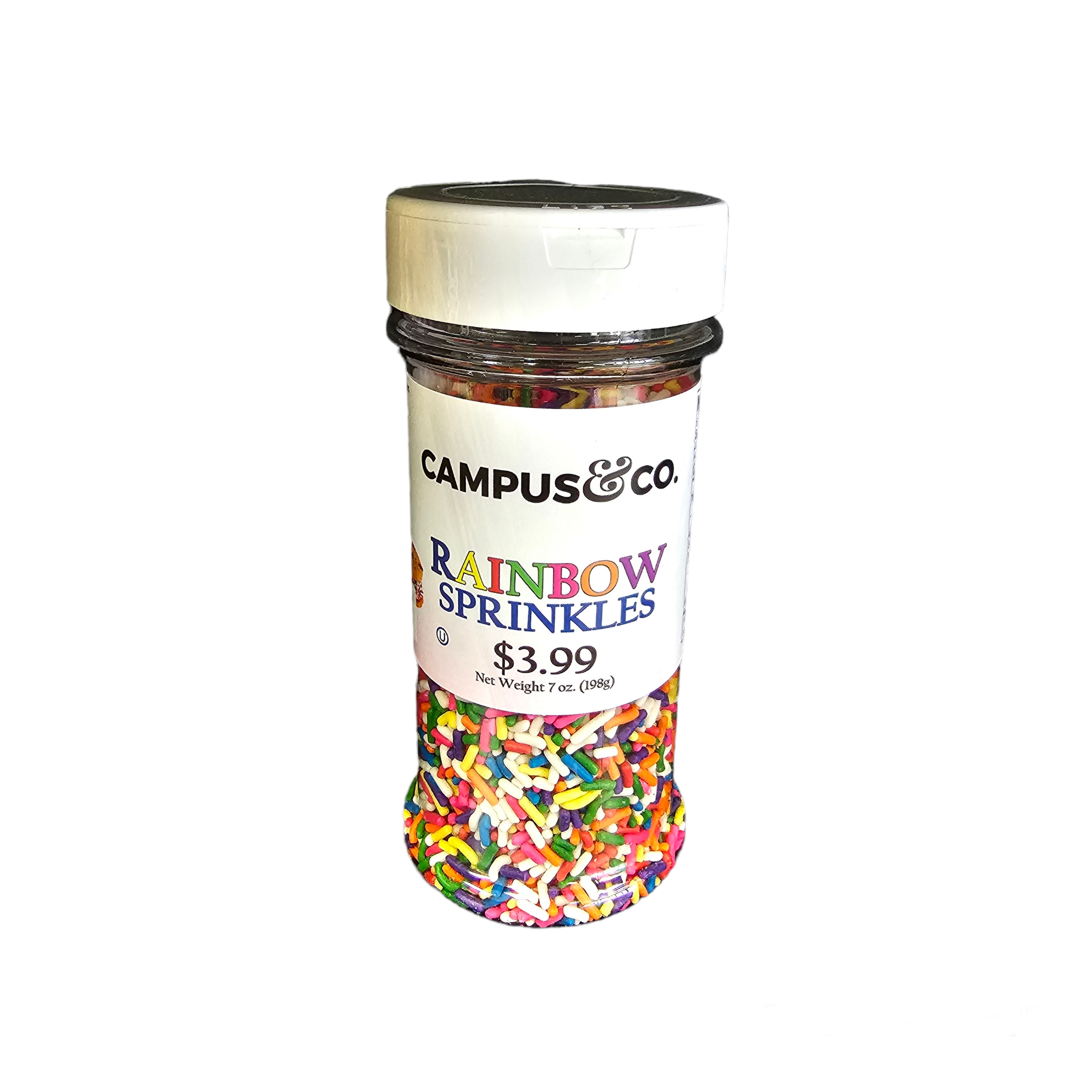 Campus&Co. Rainbow Sprinkles, 7 oz