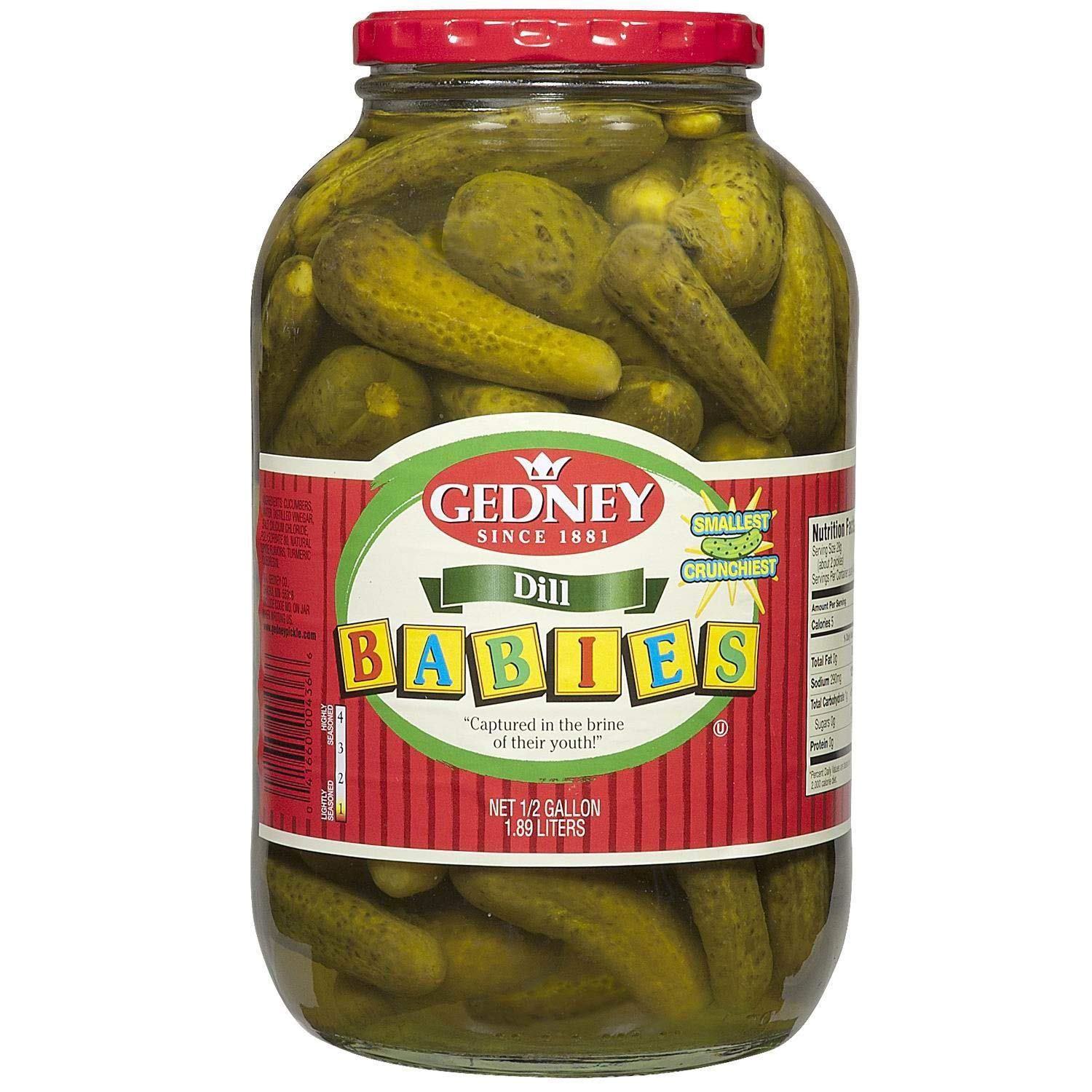 Gedney Pickles, Babies, Dill, 1.89L