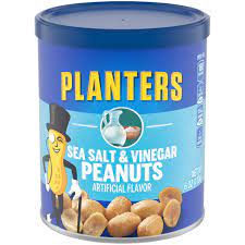 Planters Peanuts, Sea Salt & Vinegar, 6 oz