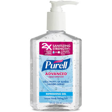 Purell Original Hand Sanitizer, 8 oz