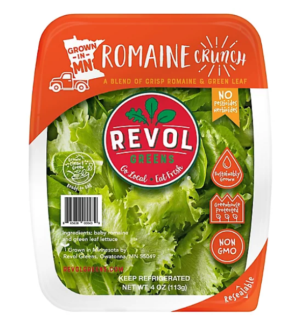 Revol Greens Romaine Crunch Lettuce Mix, 4 oz