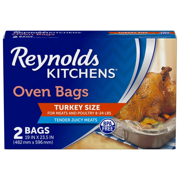 Reynolds Kitchens Oven Bags, Turkey Size, 2ct